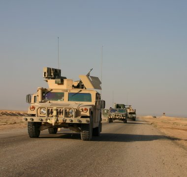 Humvees on Patrol