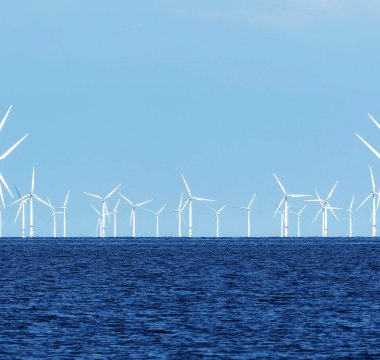 Sea wind farm