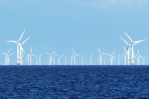 Sea wind farm