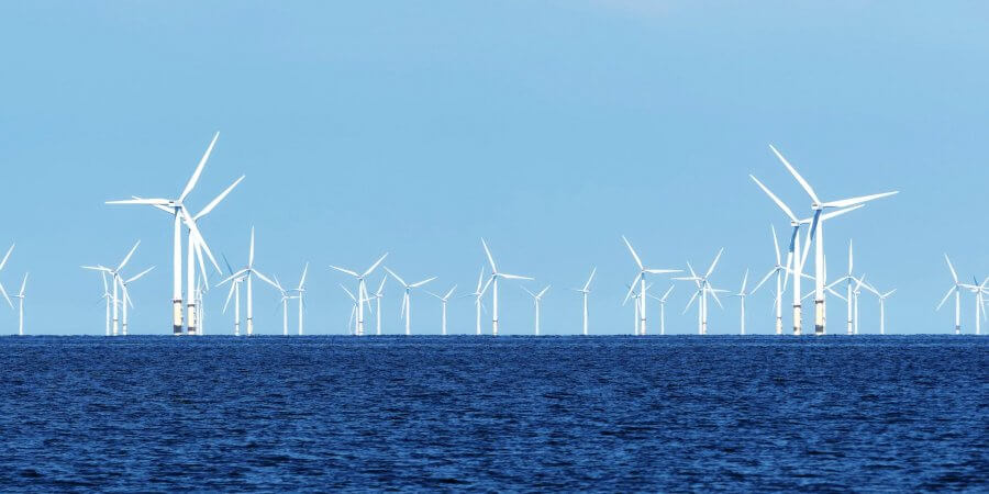 Sea wind farm