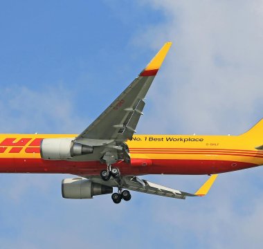 DHL Plane