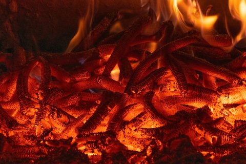 Wood Pellet Fire